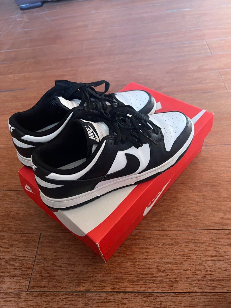 Dunk Low Retro Panda (Category: Sneakers) located in Makati City. Submitted by helpmedeclutter03 (Listing ID 1380642627, Image 1). Description: - Used but well taken care of - Signs of wearing (crease) visible - NO damage, great condition - Can still be cleaned! - Size 8.5 Mens / 10 Womens - With box.