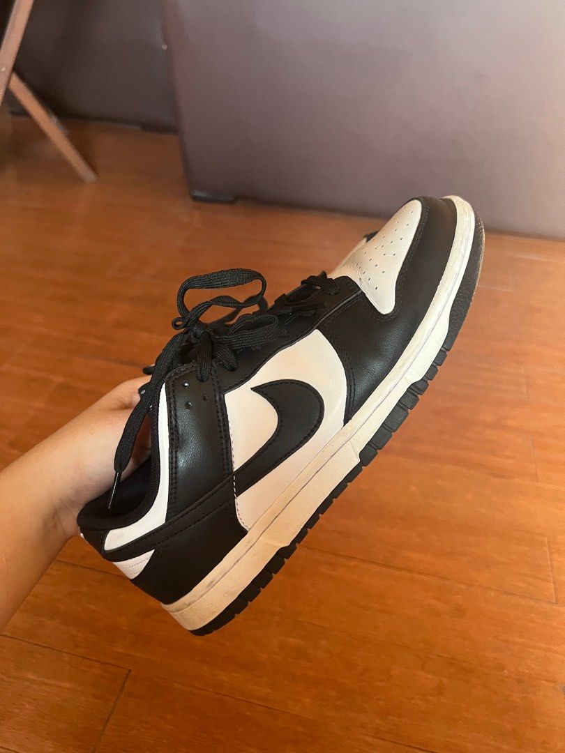 Dunk Low Retro Panda (Category: Sneakers) located in Makati City. Submitted by helpmedeclutter03 (Listing ID 1380642627, Image 2). Description: - Used but well taken care of - Signs of wearing (crease) visible - NO damage, great condition - Can still be cleaned! - Size 8.5 Mens / 10 Womens - With box.