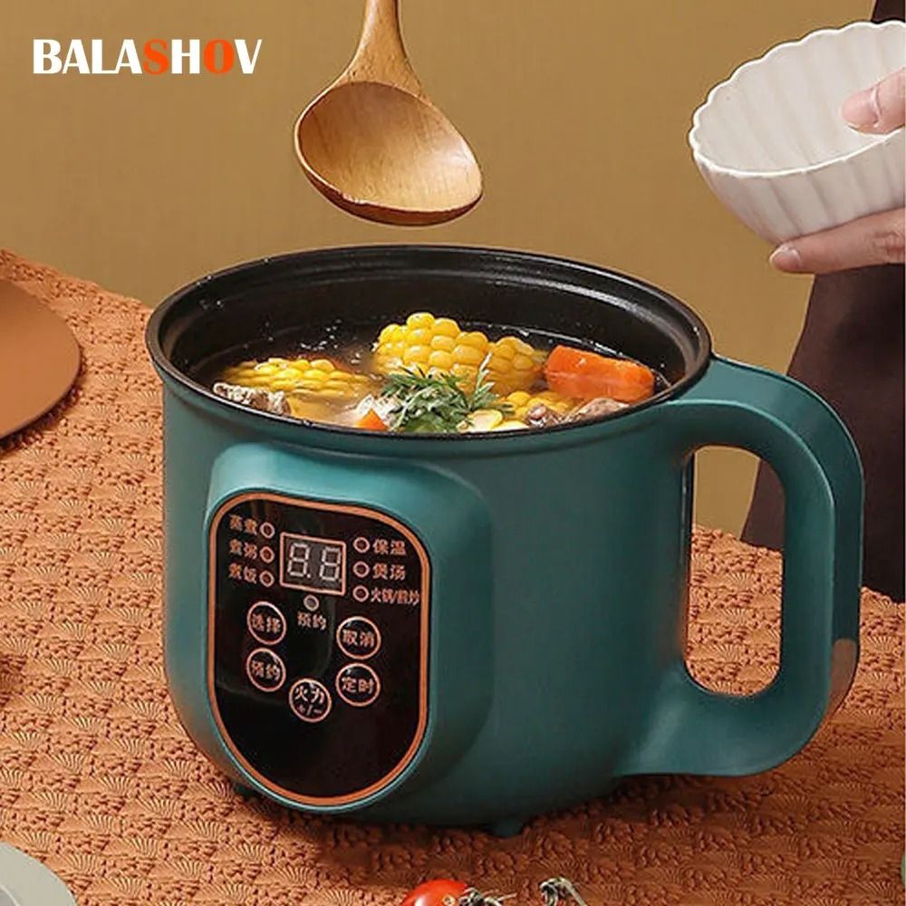 Electric Hot Pot Cooker Multicooker Hotpot Stew Heating Eggs Soup Pan ...