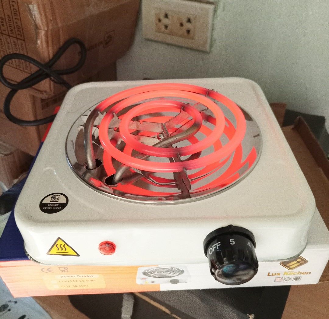 ELECTRIC STOVE/PORTABLE STOVE (Category: Cookware & Accessories) located in Manila. Submitted by ajonlinesh55809 (Listing ID 1380628622, Image 1). Description: Sameday delivery 350 only cash on delivery lalamove ☑️☑️ brand new.