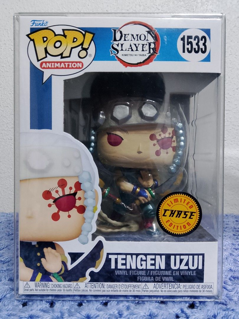 Funko pop demon slayer Tengen Uzui Chase (Category: Designer & Blind Box Toys) located in Paranaque City. Submitted by g-books-n-toys (Listing ID 1380682308, Image 1). Description: Noob box 9/10 w/ protector.
