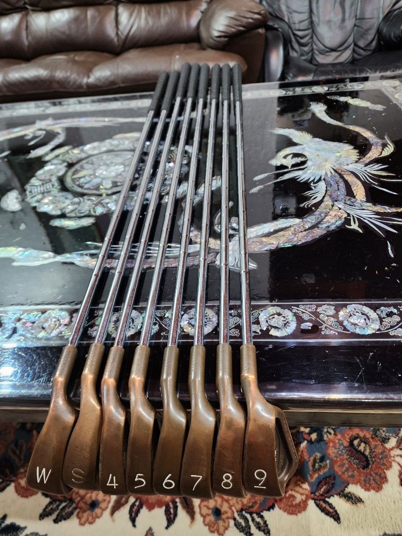 Golf Ping Eye 2 Beryllium Copper Irons (Category: Golf) located in Paranaque City. Submitted by manilagolfmarket (Listing ID 1380663807, Image 2). Description: For Sale Ping Eye 2 Beryllium Copper block dot irons set in good condition for only 19.8k pick up Bf Paranaque free shipping within MM..