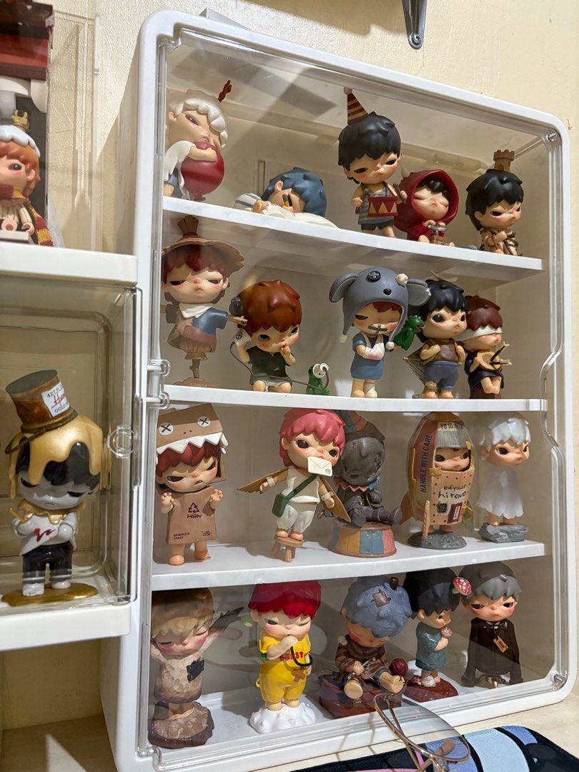 Hirono (MUST SOLD PER SERIES) (Category: Designer & Blind Box Toys) located in Manila. Submitted by d_stuffsort (Listing ID 1380525097, Image 2). Description: I’m just cutting down by two series. Reshape series - ₱3600 Clot series - ₱3500 SOLD ❌ All Other series ₱4500 - complete bnfc *If you get 2 series, free comfortably numb from COM also the acrylic display case (2nd pic)* 📍Lalamove only coz im working from home.