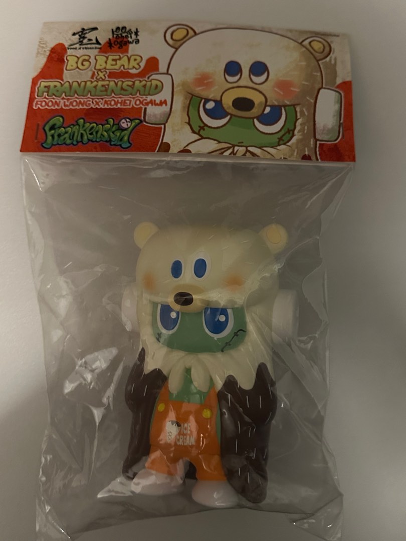 How2work 小川耕平BG Bear X Frankenskid 2nd Color bgbear