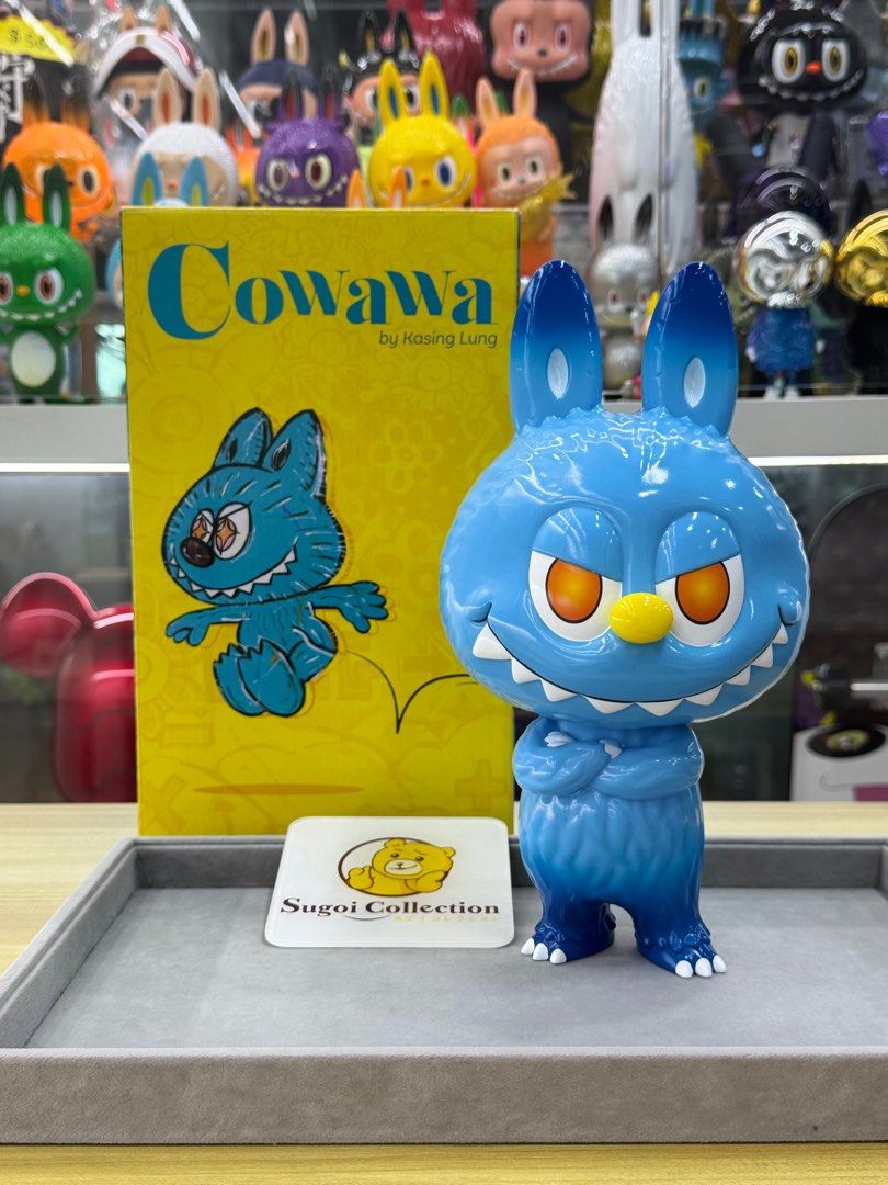 Cowawa ZWA (Black Gliter) by kasing lung HOW2WORK Labubu Myaku