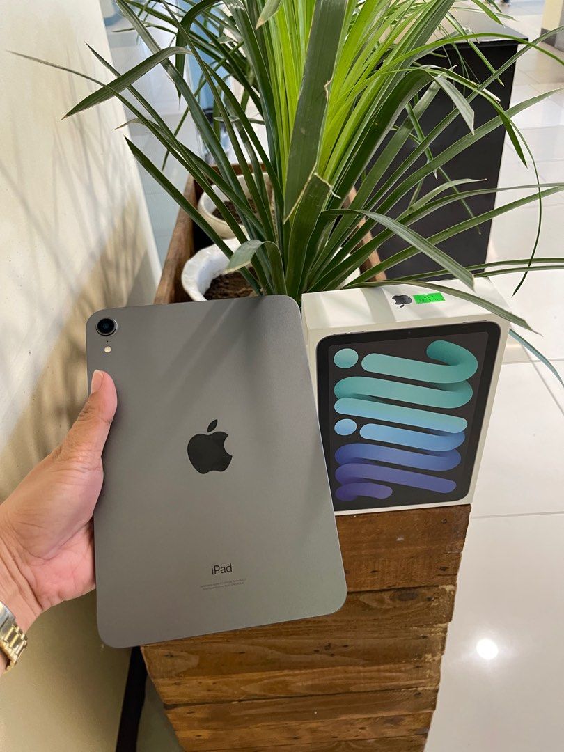 IPad mini 6 64gb wifi (Category: iPad) located in Pasig City. Submitted by melissaomb01623 (Listing ID 1380666638, Image 2). Description: IPad mini 6 64gb wifi Preloved complete package with orig charger and box 💯smooth 📌pick up store in greenhills shopping center 📌we do cod in metro manila and near provinces just add sf only 📌we ship nationwide via LBC 📌we accept swap/trade in 📌we accept credit card installment 📌we accept ggives 📌we acce