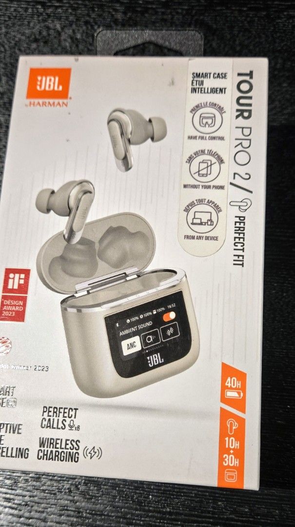 JBL Tour Pro 2 - Perfect Fit Earbuds (Sealed)63059787273346110