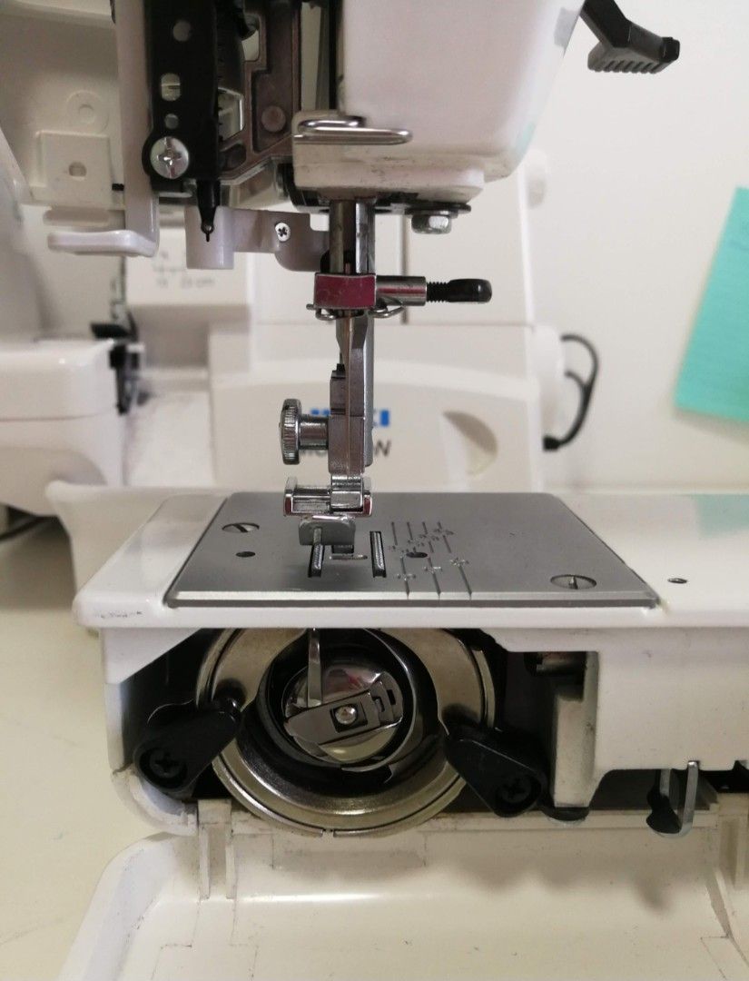 Juki DX-2000QVP Sewing Machine - giving up hobby (Category: Other Home Appliances) located in Singapore. Submitted by akkkk (Listing ID 1380495741, Image 2). Description: - Giving up hobby cause no tjme. have a manual adjustable table and large cutting mat too at an additional $50. - Used Juki DX-2000QVP sewing machine - Features a digital display - Offers various stitch options including alphabets - In good working condition - Ideal for sewing e