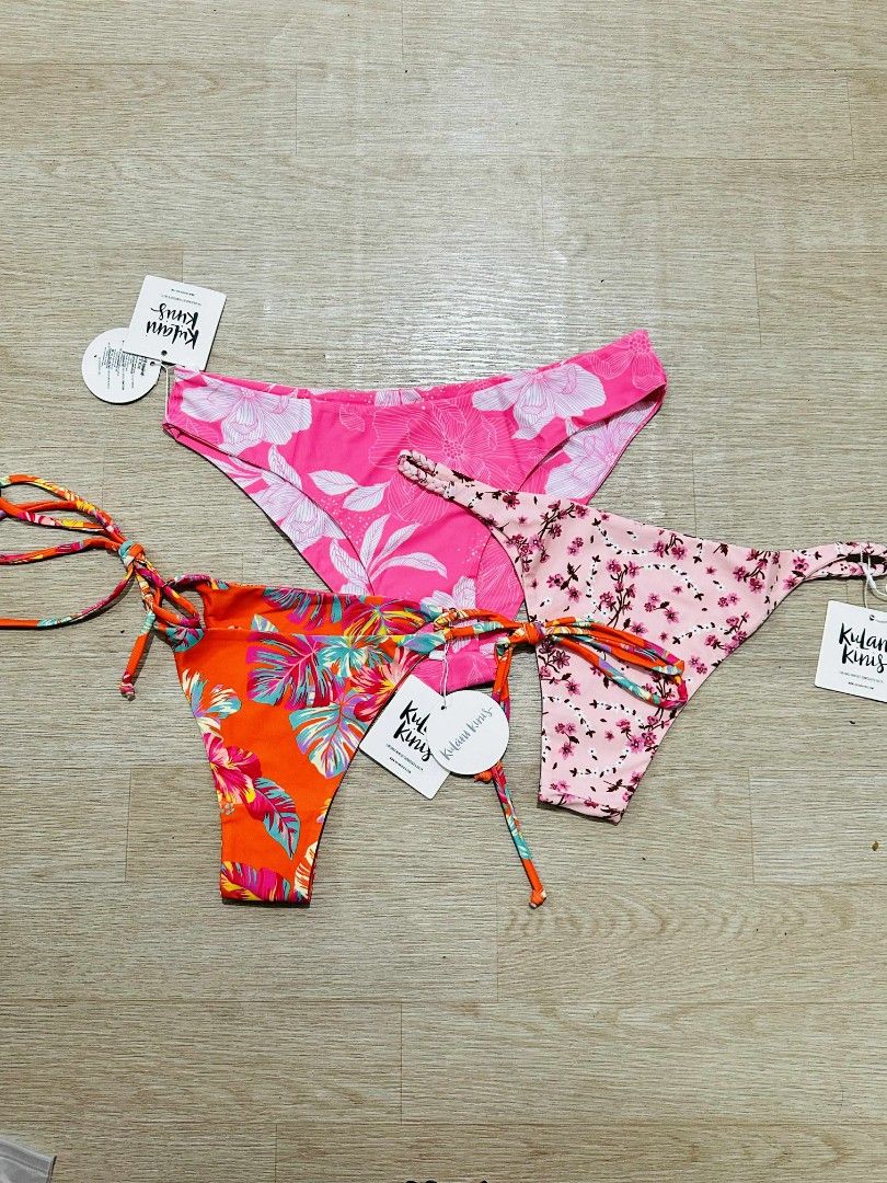 (L) BUNDLE! KULANI KINIS Bikini Bottoms (Category: Bikinis & Swimsuits) located in Cainta. Submitted by sunnyfloshop (Listing ID 1380600565, Image 3). Description: 3pcs for ₱349 FROM AUSTRALIA 💯 🍃Brandnew 🍃Large.