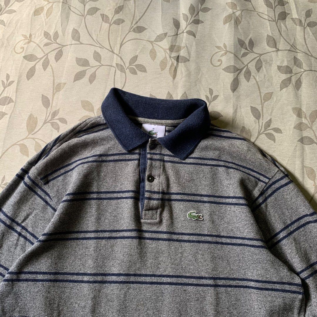 Lacoste Stripes Long sleeve vintage (Category: Tshirts & Polo Shirts ) located in Lucena. Submitted by julialang (Listing ID 1380604288, Image 2). Description: .
