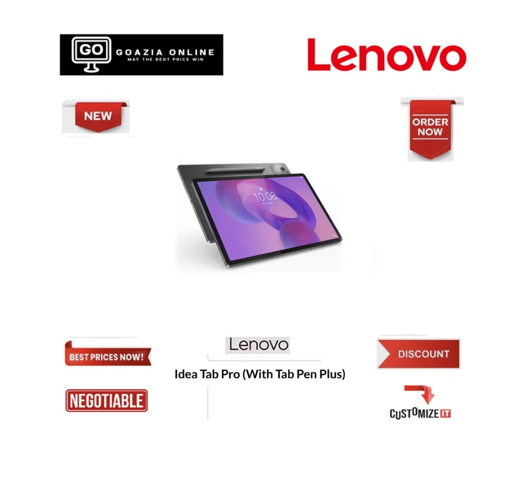 🎂SG60🔖Lenovo Idea Tab Pro (With Tab Pen Plus) (8GB 128GB 12.7" 3K)63168948707073111