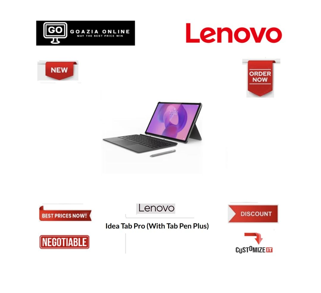 🎂SG60🔖Lenovo Idea Tab Pro (With Tab Pen Plus) (8GB 128GB 12.7" 3K)63168948707073112