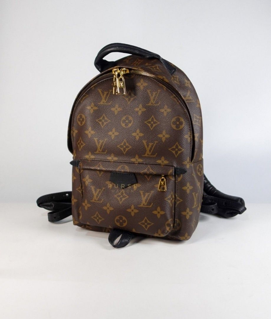 Louis Vuitton Palm Spring Backpack PM in Monogram Canvas (Date Code: TX1159) (Category: Luxury Bags & Wallets) located in Taguig. Submitted by pursemaison (Listing ID 1380508004, Image 2). Description: Louis Vuitton Palm Spring Backpack PM in Monogram Canvas (Date Code: TX1159) Price: Php 98,000.00 Condition: Very Goood (8.5/10) Exterior: Scuff on the Front Pocket, Minor Peeling, Minor Marks on the Leather & Handle and Minor Creasing. Interior: M