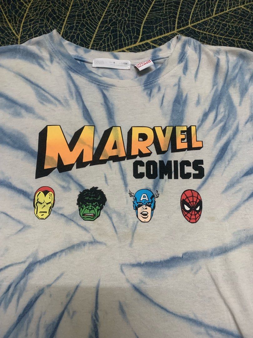 marvel comics (Category: Activewear) located in Kuala Selangor. Submitted by sam_vintage3 (Listing ID 1380632589, Image 2). Description: 🔥🔥marvel comics🔥🔥 📌made by ZARA 📌saiz M 📌pit 17 📌24 1/2 📌100% cotton 📌made in morocco ‼️rm30‼️ lokasi puncak alam minat wasap.