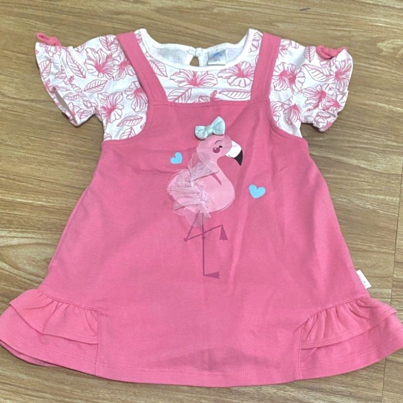 Pipiniko Overall Super Cute Midi Dress Anak Perempuan