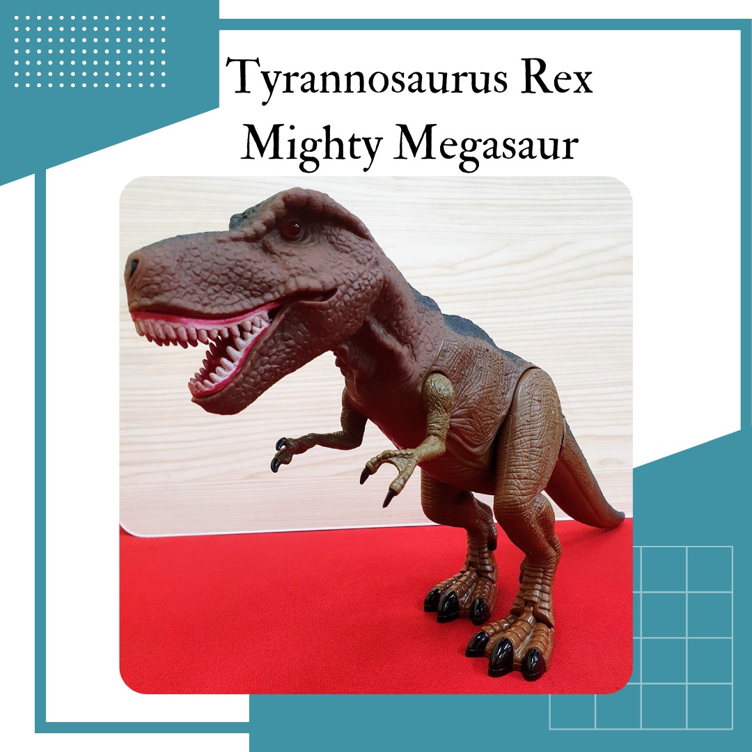 Mighty Megasaur ORIGINAL Tyrannosaurus Rex, Hobbies & Toys, Toys ...