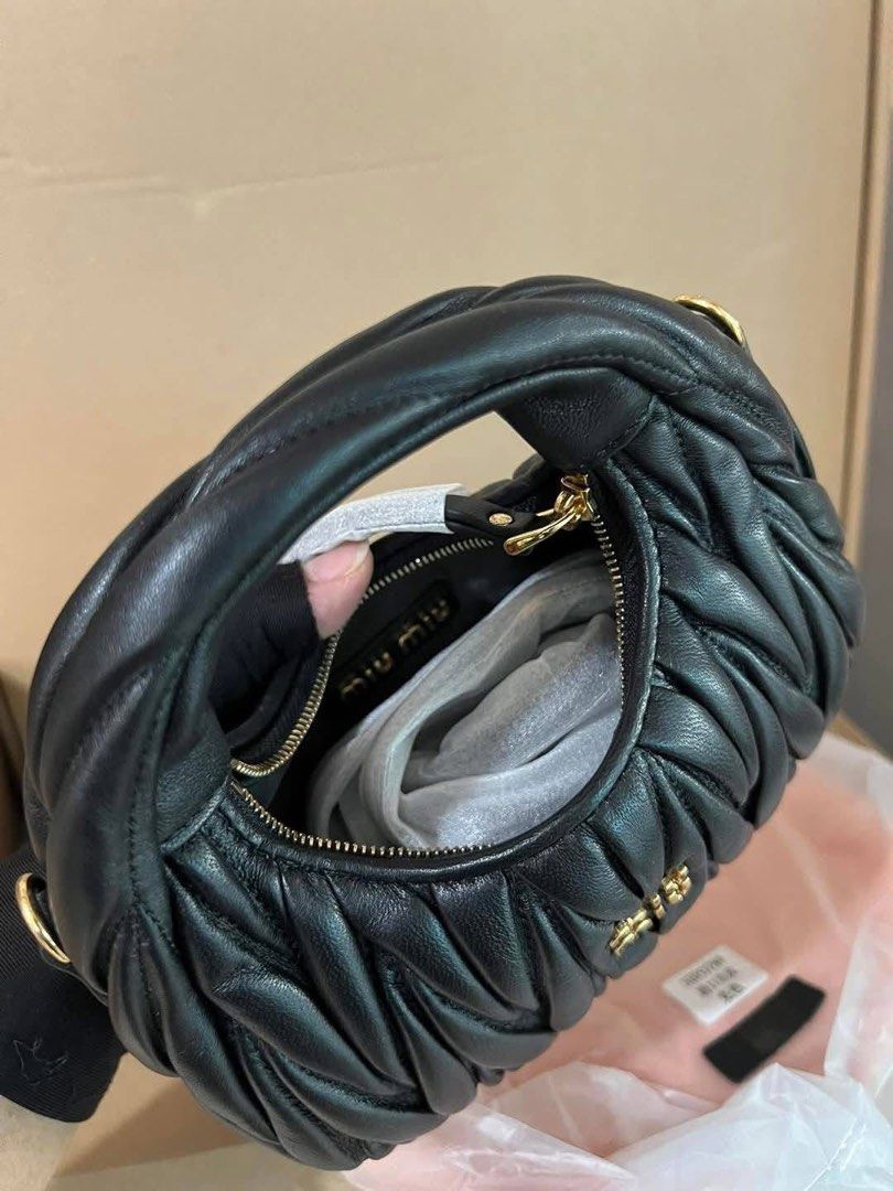 Miumiu Baguette shoulder/sling mini (Category: Luxury Bags & Wallets) located in Quezon City. Submitted by rarebagsfrmjapan (Listing ID 1380517483, Image 3). Description: PERFECT GIFT OR GIVEAWAYS REWARD UR SELF OR LOVE ONES AT LEAST ONCE A YEAR !!! 𝐃𝐈𝐒𝐂𝐋𝐀𝐈𝐌𝐄𝐑: we are 𝐧𝐨𝐭 𝐚𝐬𝐬𝐨𝐜𝐢𝐚𝐭𝐞𝐝 𝐰𝐢𝐭𝐡 𝐭𝐡𝐞 𝐛𝐫𝐚𝐧𝐝𝐬 𝐭𝐡𝐚𝐭 𝐚𝐫𝐞 𝐥𝐢𝐧𝐤𝐞𝐝 𝐚𝐧𝐝 𝐬𝐭𝐚𝐭𝐞𝐝 𝐢𝐧 𝐭𝐡𝐢𝐬 𝐩𝐨𝐬𝐭. 𝐀𝐥𝐥 𝐫𝐢𝐠𝐡𝐭𝐬 𝐚𝐫𝐞 𝐫𝐞𝐬𝐞𝐫𝐯𝐞