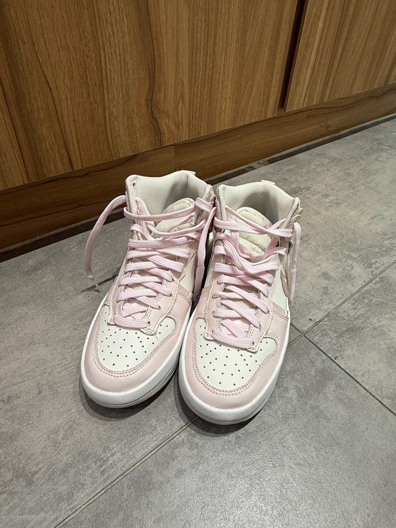 Wmns Dunk Nike Dunk High Rebel Pink Oxford Nike Dunk High Retro