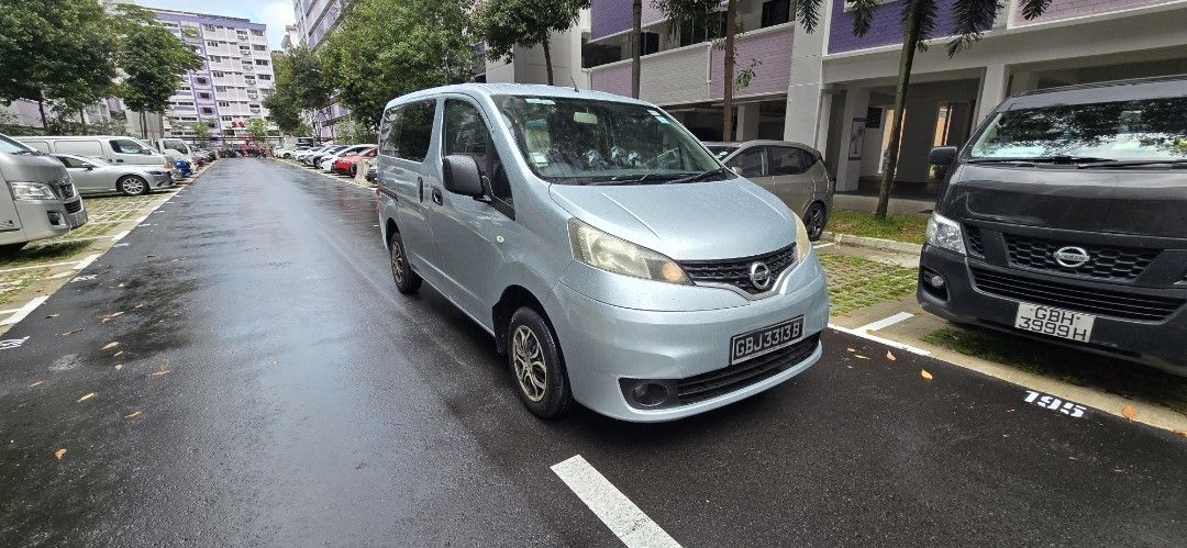 Nissan NV200 1.5 Manual (Category: Used Commercial Vehicles for Sale) located in Singapore. Submitted by bestautogroup (Listing ID 1380695794, Image 1). Description: Most Popular NV200, low maintenance, all major repair and replacement with receipt proven. New paint. Loan up to 95%. Guaranteed approved. Act fast call now. 85859495.