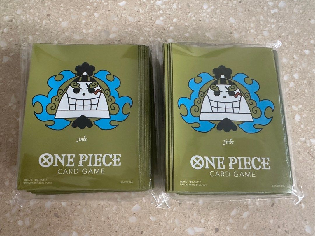 One Piece TCG: Vol.4 Jinbe Sleeves, Hobbies & Toys, Toys & Games on  Carousell
