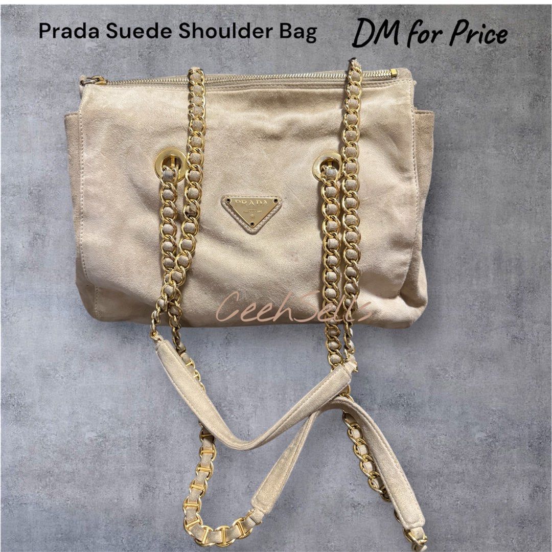 Prada Long Shoulder Bag (Category: Luxury Bags & Wallets) located in Manila. Submitted by ceeh.sells (Listing ID 1380500158, Image 1). Description: Very good condition. Guaranteed auth, money back. .