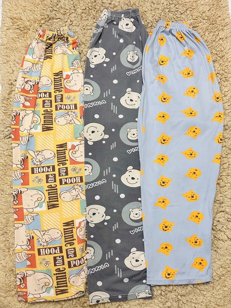 Preloved Pooh Pajama and Short (Category: Other Bottoms) located in Manila. Submitted by krstne02 (Listing ID 1380543238, Image 2). Description: 🛵 Courier: J&T / Lalamove 💸 MOP: Gcash 📍 Location: Laloma Quezon City.