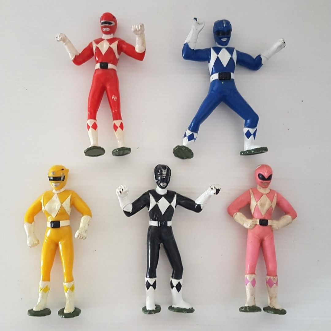 Rare Collectibles, Vintage 1995 Saban Mighty Morphin Power Rangers, 4 ...