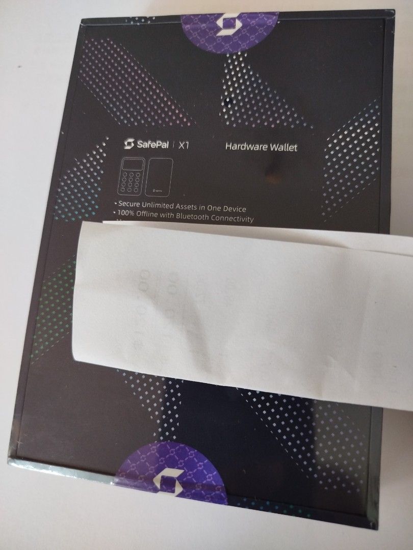 全場最平，最後一部，平到笑，一減再減，全新Safepal X1 hardware wallet 加密貨幣冷錢包, 電腦＆科技, 商務用科技產品-  Carousell