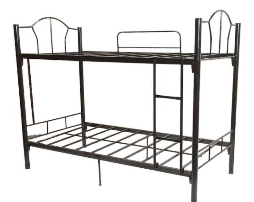 SINGLE DOUBLE DECK FRAME (Category: Bed Frames & Mattresses) located in Pasig City. Submitted by repeatrenters (Listing ID 1380508170, Image 1). Description: FRAME ONLY Para sa mga tao sana namin sa shop but our shop has to close down. So never used..