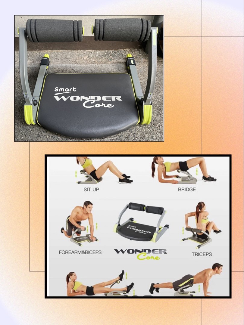 Smart Wonder Core Abdominal Exerciser, Sports Equipment, Exercise ...