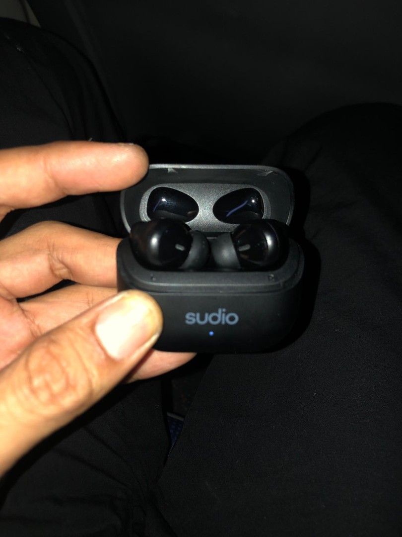 Sudio D1 True Wireless Earbuds - Black63231134031873111