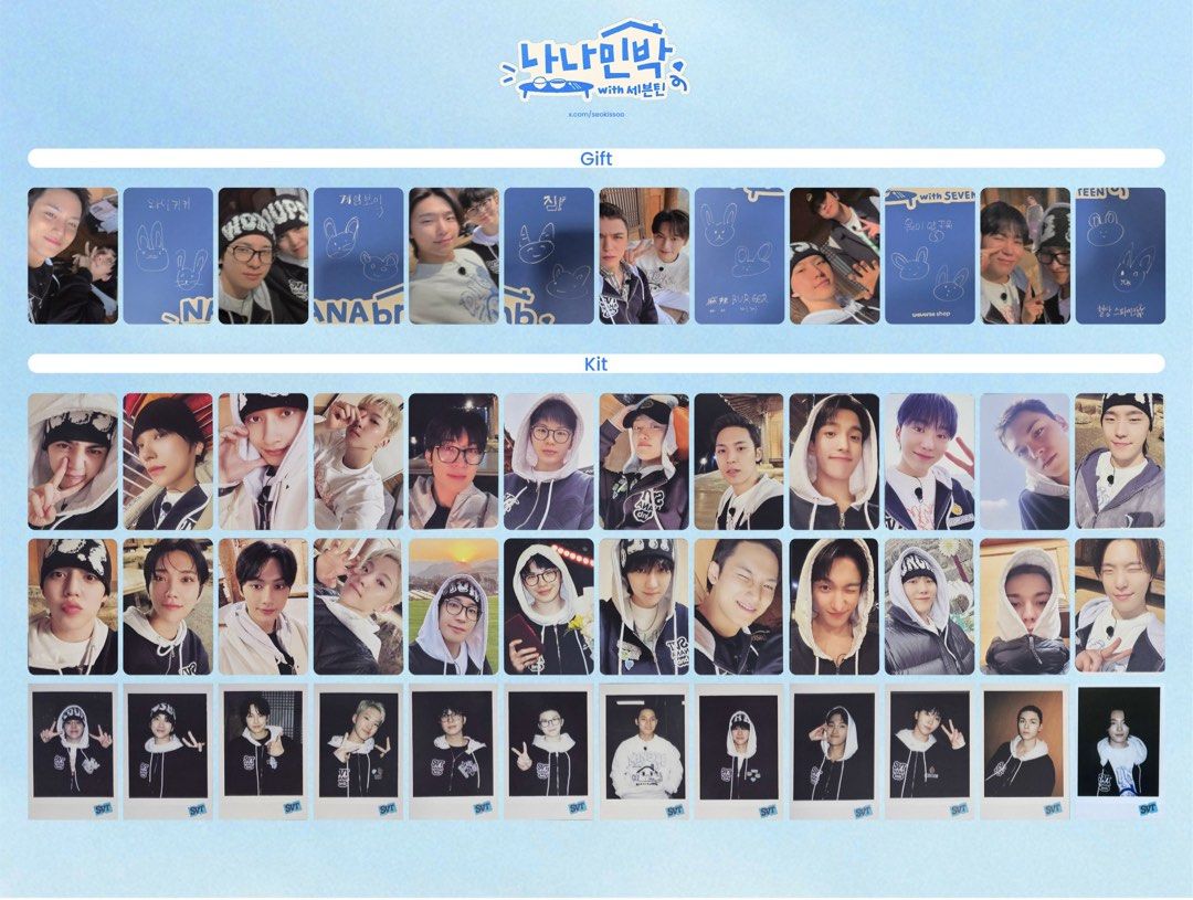 SVT Nana BNB Photocards Set, Hobbies & Toys, Memorabilia & Collectibles,  K-Wave on Carousell