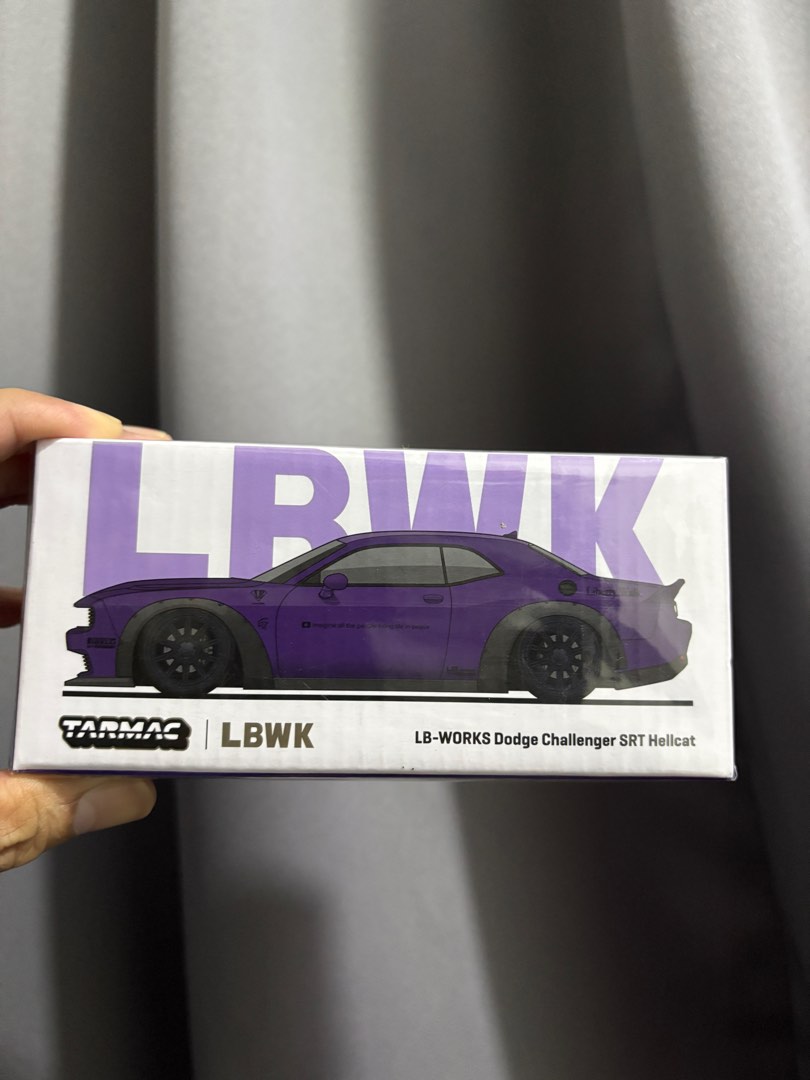 Tarmac LBWK Dodge Challenger SRT Hellcat, Hobbies & Toys, Toys & Games ...