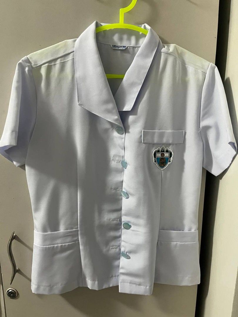 UST College of Science Type A Uniform (Category: Blouses) located in Camalig. Submitted by ljgee (Listing ID 1380668554, Image 1). Description: Type A Uniform (Blouse and Skirt 3 sets available Size: Medium Price for one set: P700 Condition: 🔸Good as new 🔸Lightly used, only used for three months 🔸No damages or stains.