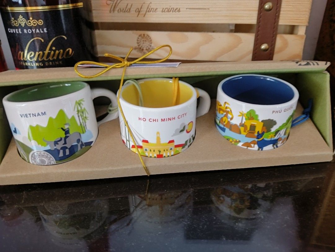 Vietnam Souvenir Starbucks Mugs Set Collection