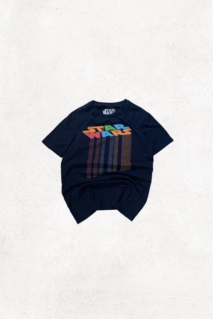 Vintage Star Wars Graphic Tee (Category: Shirts) located in Santa Rosa. Submitted by mandeclutterzzz (Listing ID 1380607853, Image 1). Description: Vintage Star Wars Graphic tee is fire! 🔥 Length: 25 inches 📏 Width : 19.5 inches 📏 Drop your offers! 💸 Mga once or twice ko lang ata nasuot because it didn’t fit me the way i wanted, i liked the design though and its cotton! Dm for more inquiries ! 👀.