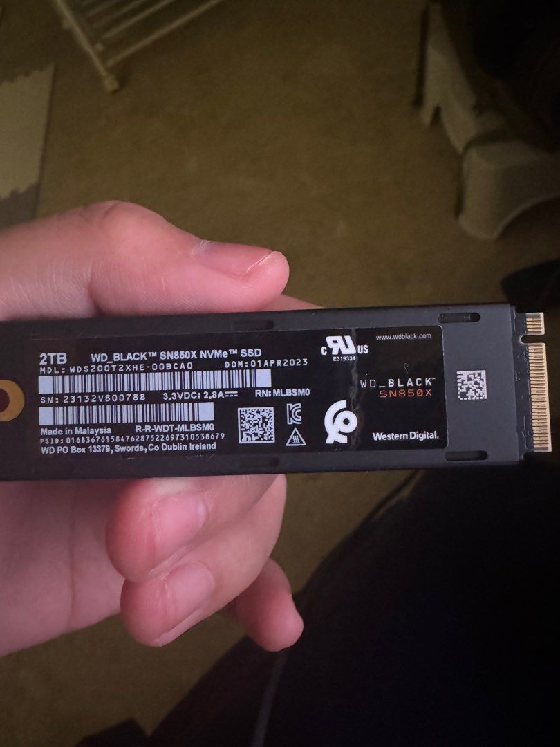 WD_BLACK SN850X NVMe SSD 2TB63168473936771111