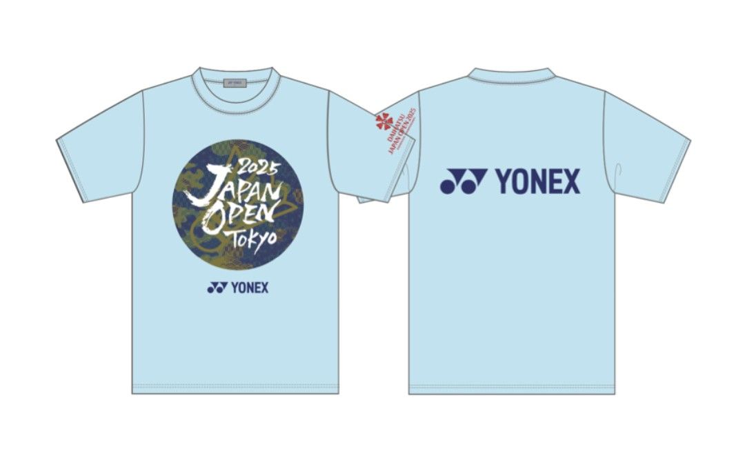 YONEX 2025 JAPAN OPEN シャツ 直筆サイン入り ヨネックス大会公式
