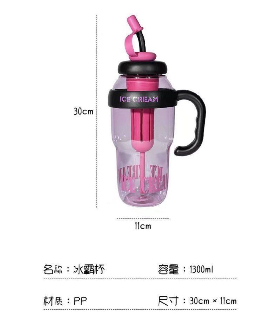 由 holavv (刊登 ID 1380706870，圖片 3) 提交，位於 台北市 (Taipei) 的 造型大容量1200ml吸管杯 水壺 (類別：水杯、水壺)，說明：。