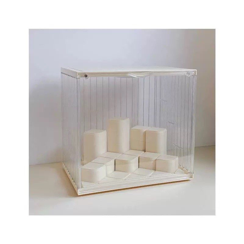 Stackable Acrylic Display Case (Category: Storage Boxes & Baskets) located in Singapore. Submitted by escape2fantasy (Listing ID 1380846974, Image 1). Description: - Stackable - Perfect for figurines and collectibles - Tiered display platforms - Keeps items dust-free.