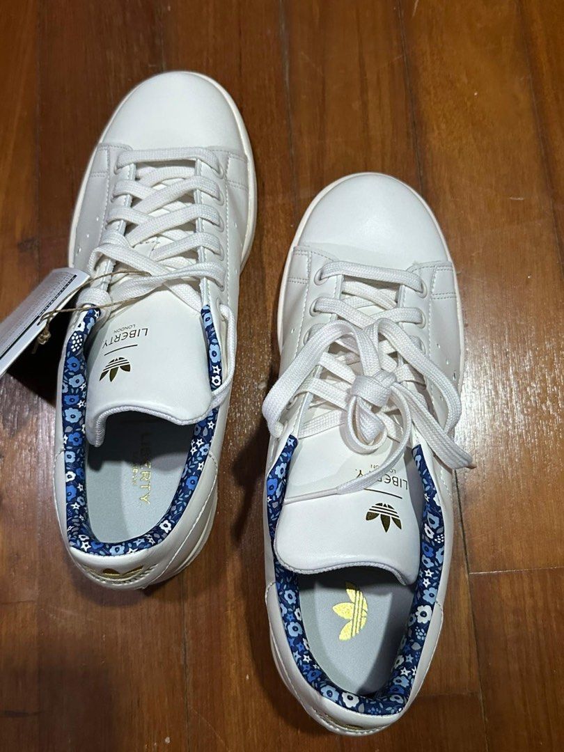 Adidas Stan Smith Liberty London Floral Sneakers, Women's Fashion