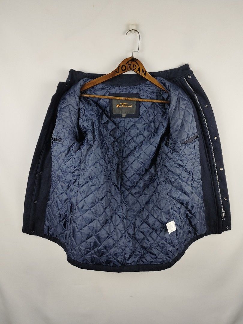 BEN SHERMAN UNISEX WOOL JACKET (Category: Coats, Jackets and Outerwear) located in Baguio. Submitted by archival_thrifted.ph. (Listing ID 1380797418, Image 3). Description: FOR SALE‼️ .BEN SHERMAN UNISEX WOOL JACKET .EXCELLENT CONDITION .SIZE : WOMENS MEDIUM , MENS SMALL .PHP 980 PLUS SF .❌❌ COP/COD .MOP GCASH .COURIER J&T .BAGUIO AREA .DM FOR SURE BUYER.