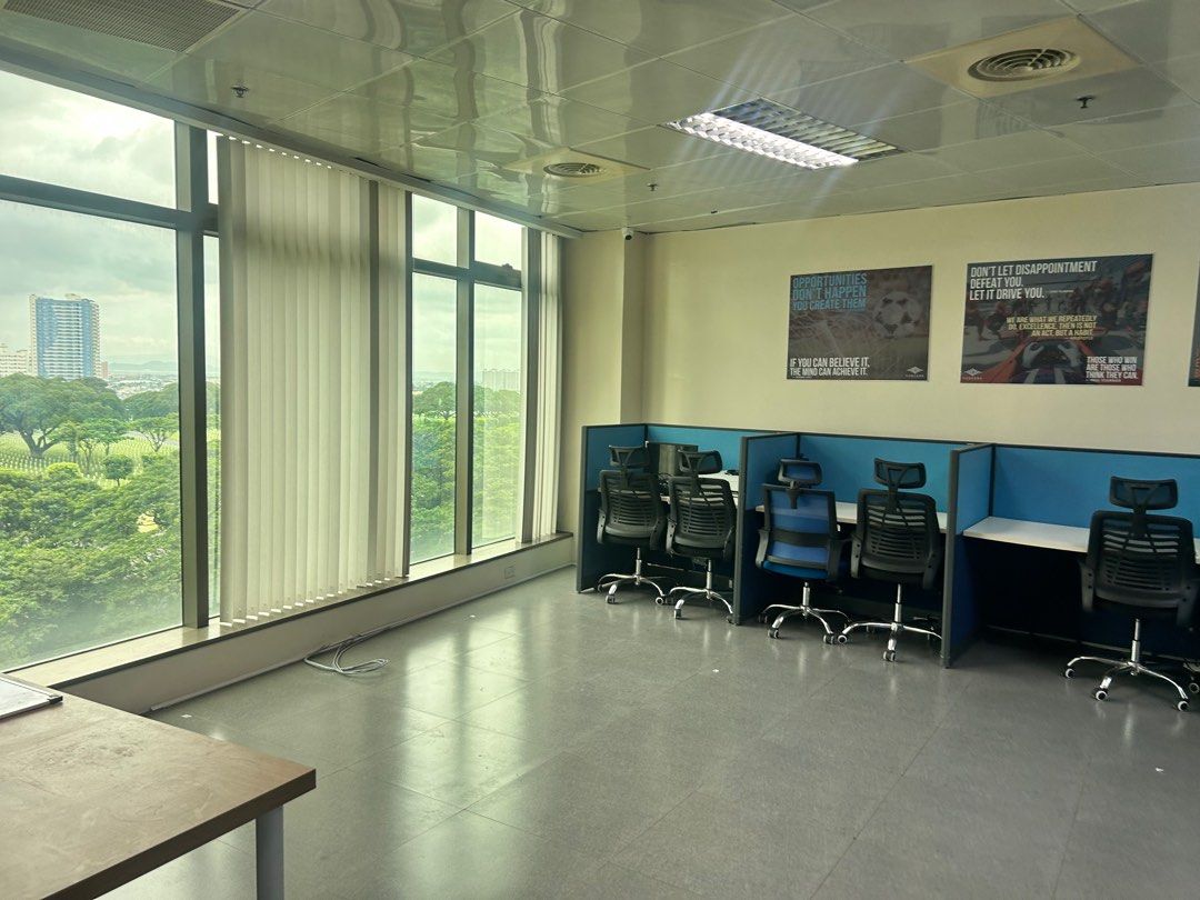 BGC office space for rent (Category: Commercial) located in Paranaque City. Submitted by dominiclorico (Listing ID 1375336140, Image 1). Description: Office space for rent in BGC Taguig Floor area: 107 sqm Open lay-out, aircons, big windows Rate: Php 1000/sqm plus cusa dues of Php 250/sqm plus VAT (Php 149, 800/month) Terms: 3 months advance, 3 months deposit, 3 year lease Please call Dominic Lorico at 0920-9213829/ 984-2747 for more details.