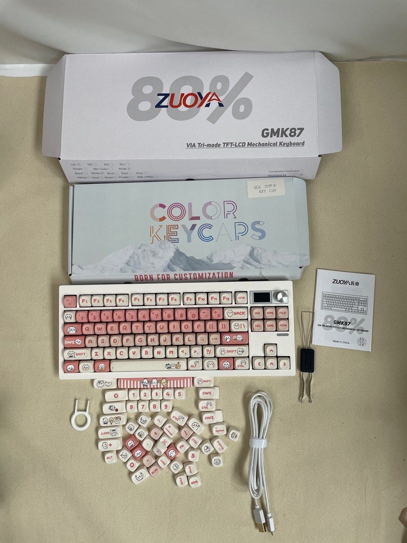 [BN] Customised Wireless Keyboard Pink63057391478785112