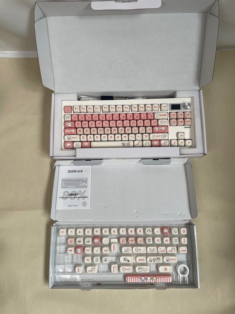 [BN] Customised Wireless Keyboard Pink63057391478785111
