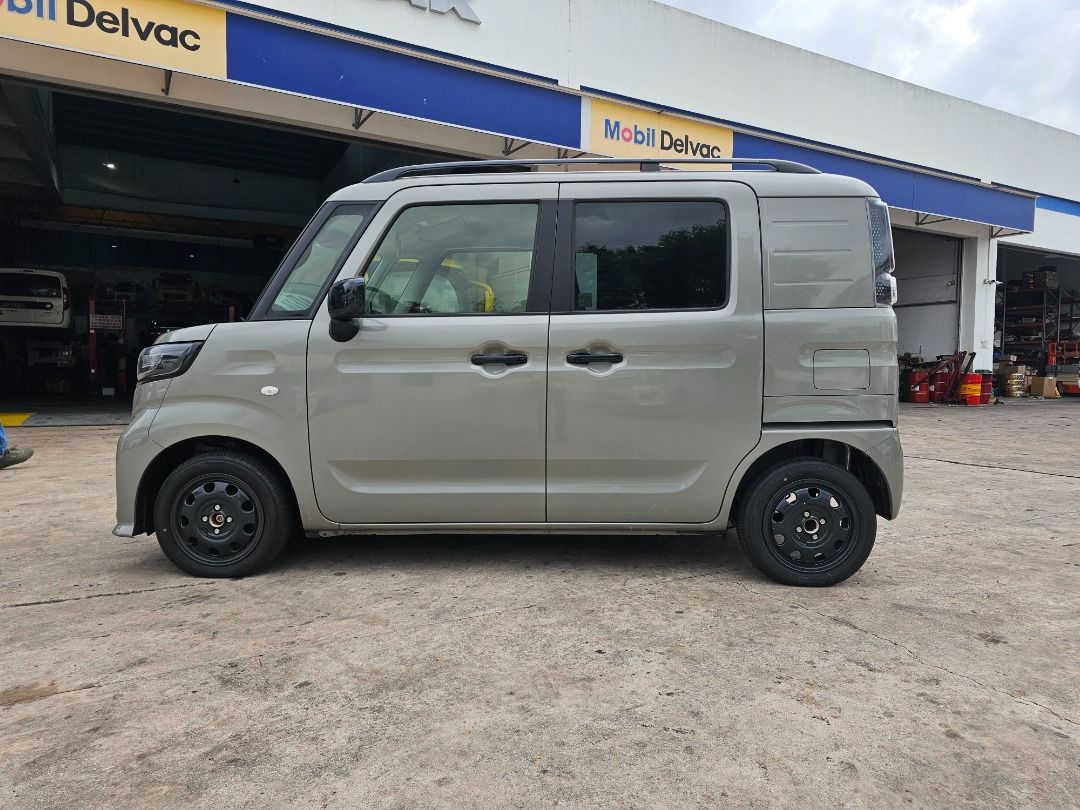 Brand New Suzuki Spacia Base XF (Category: New Commercial Vehicles for Sale) located in Singapore. Submitted by absbus (Listing ID 1380772096, Image 2). Description: 🚗 Brand New Suzuki Spacia For Sale! 🌟 Compact, stylish, and perfect for daily drives or city life! ✅ Fuel-efficient kei car with surprising space ✅ Sliding doors for convenience ✅ Smart, modern interior – comfort meets practicality ✅ Great for personal use or delivery 💰 Drive away