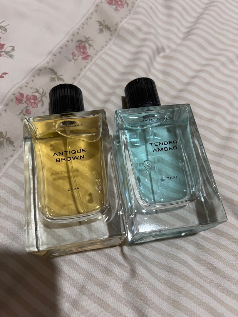 bundling zara tender amber antique brown, Kesehatan Kecantikan