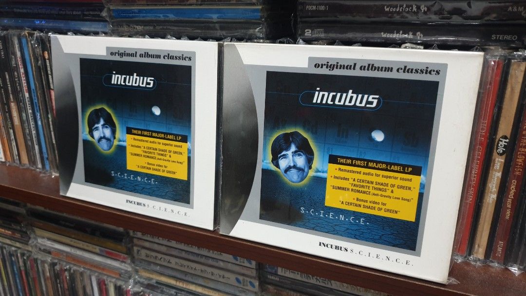 CD INCUBUS - SCIENCE s.c.i.e.n.c.e nu metal alternative rock (Category: CDs & DVDs) located in Makati City. Submitted by KaTiToYs (Listing ID 1380890049, Image 1). Description: incubus - science (2006 remastered version) US🇺🇸press brandnew, sealed RARE HARD TO FIND !!! meet ups: Makati / BGC / Ortigas... Metro Manila / nearby provinces buyers - pick up via: lalamove / grab... Provincial buyers - ship via: lbc / jrs / jnt... MOP: Gcash ❌❌❌NO COD