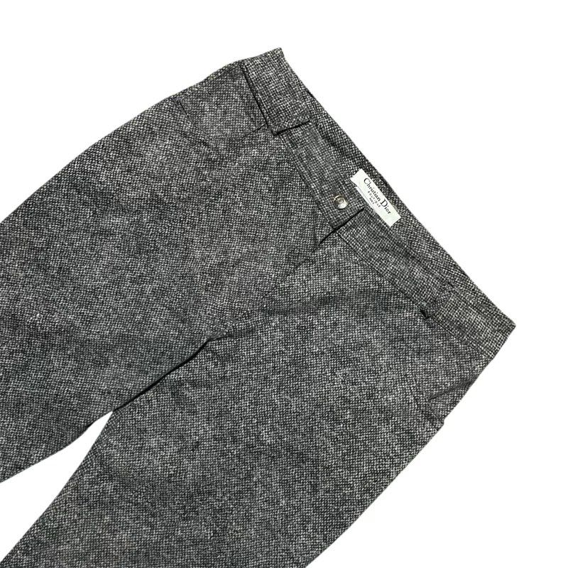 Christian Dior - John Galliano - Bell Bottom Lizardskin Pattern Pants (Category: Luxury Apparel) located in Bacolod City. Submitted by classy.glamour (Listing ID 1380840263, Image 3). Description: Christian Dior - John Galliano - Bell Bottom Lizardskin Pattern Pants Size: 38 on tag Waist: 28” fits until 30” Length: 38” Inseam: 28” Leg opening: 9” Condition: Excellent Flaw: None.
