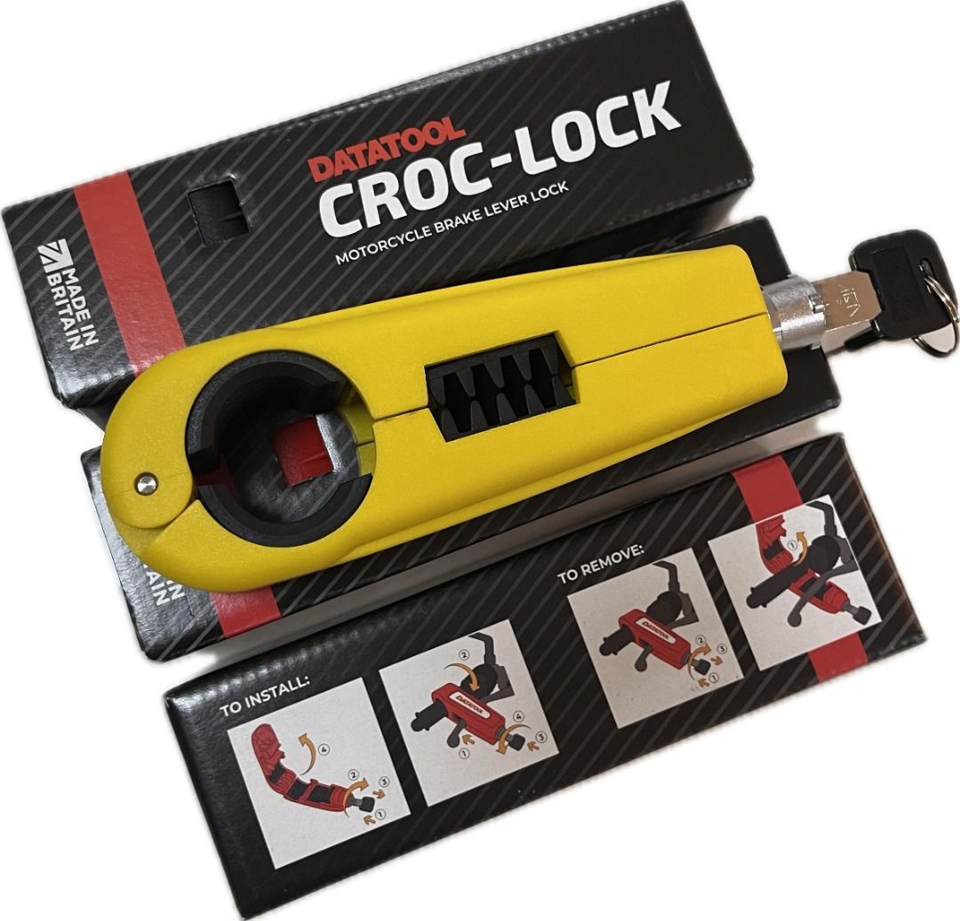 CROC-LOCK] MOTORCYCLE BRAKE LOCK (@premium, @quality, @durable